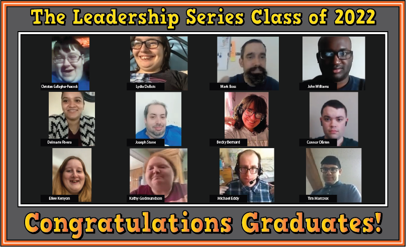 Photo collage of the the Leadership Series Class of 2022.
Congratulations Graduates