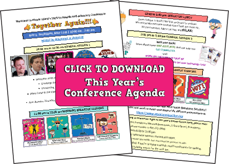 Click to download this year's conference agenda