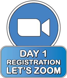 Day 1 Registration.
Let's Zoom