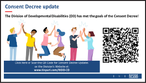 Click Here or Scan the QR Code for Consent Decree Updates
on the Division’s Website at:
https://www.tinyurl.com/RIDD-CD