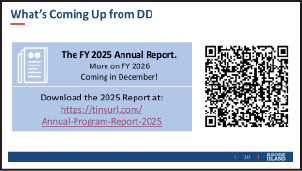 Download the 2025 Report at:
https://tinyurl.com/Annual-Program-Report-2025