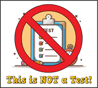 This is not a test!
