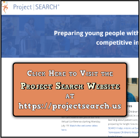 A screenshot of their website with the words, "Click Here to Visit the Project Search Website at https://projectsearch.us