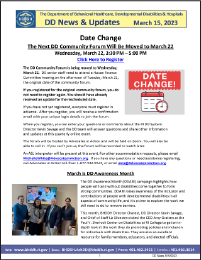 CLICK TO OPEN DD News for March 15th, 2023