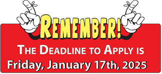 Remember: the application deadline is Friday, January 17th, 2024