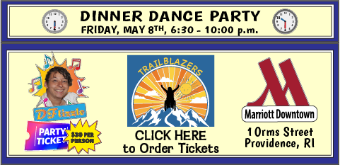 2026 Conference Dinner Dance, Friday, May 8th, 6:30 to 10:00 pm at the Providence Marriott Downtown, 1 Orms Street. Click to order tickets for $30 per person at: https://tinyurl.com/2026ConfDinnerDance. 