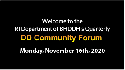 CLICK ON THESE WORDS to Go to the 11-16-20 DD Forum Page