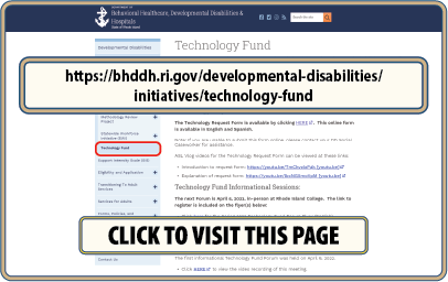 CLICK HERE to visit the Division's Technology Fund Page