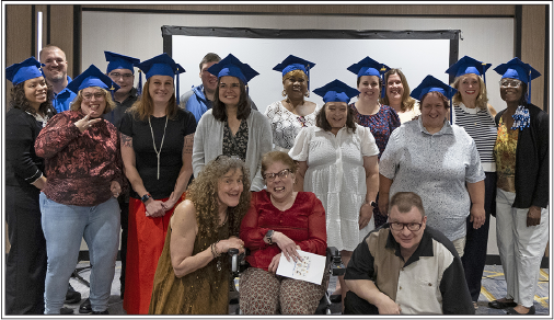 Graduation Photo for the Leadership Series Class of 2025