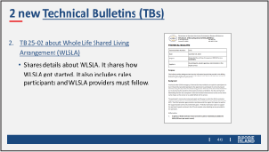 Download TB 25-02 about Whole Life Shared Living Arrangement (WLSLA)