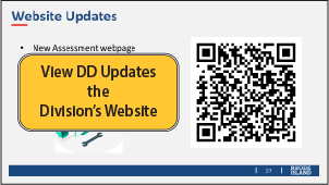Visit the Division's website for the latest updates