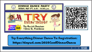 Link to register for Try Everything Conference Dinner Dance