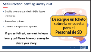 Descargue un folleto sobre la encuesta
para el Personal de SD