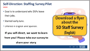 Download a flyer about RISWI's Self-Directed Staff Survey and Learning Series in English