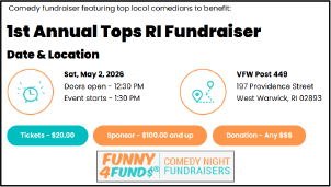 Find out more and order tickets to Jeff Christie's comedy performance on May 2nd at:  