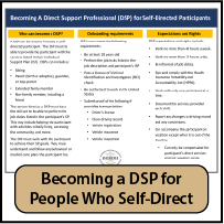 Becoming A Direct Support Professional (DSP) for Self-Directed Participants
