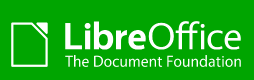 logo that says: LibreOffice - The Document Foundation.