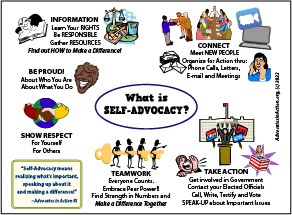 What is Self-Advocacy 1 page PDF file